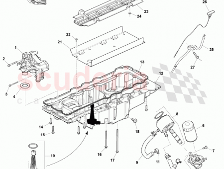 Photo of Hose Assy Engine Oil Cooler Outlet AD23 8B451…