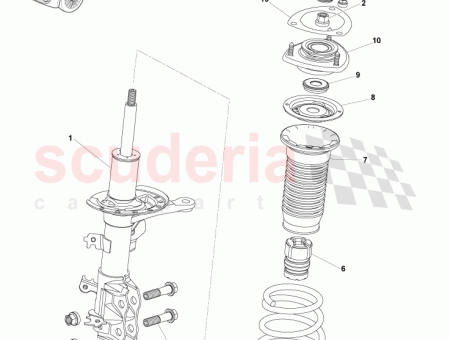 Photo of Shock Absorber Assy Front RHS 48510…