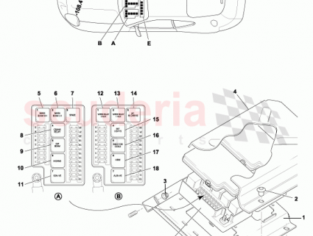 Photo of BRACKET FUSEBOX TOEBOARD LH 21 120775…