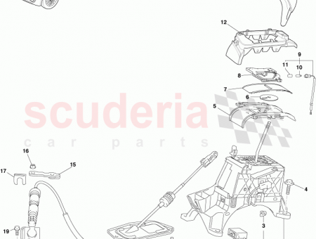 Photo of Bracket Transmission Control Cable No 1 33823…