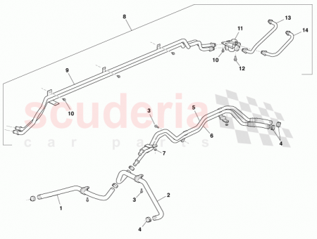 Photo of Pipe Assembly Engine Bay Inlet CD33 7W093…