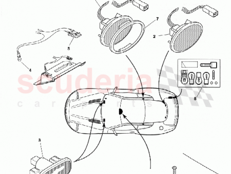 Photo of HOMELINK GLASS BREAK SENSOR CONSOLE ASSY 4R12 834092…