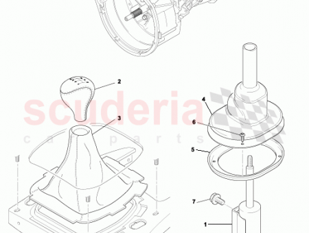 Photo of Gear knob manual aniline leather…