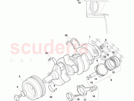 Photo of DAMPER PULLEY ASSY 6G33 6316…