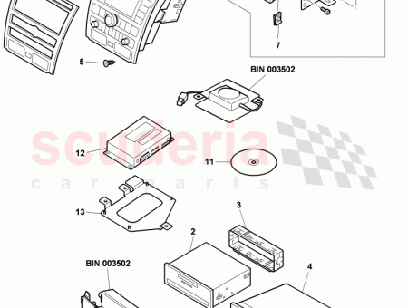 Photo of control unit for digital radio reception D 21…