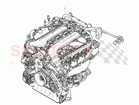 Photo of mounting parts for engine and transmission 36A 198…