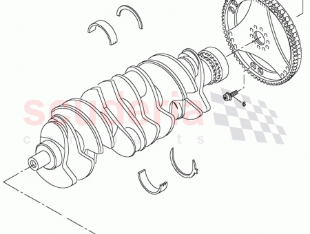 Photo of socket head bolt with hexagon socket head combination…