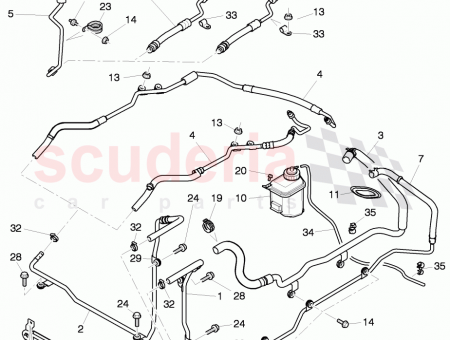 Photo of flexible hose contains additional positions 3Y1 422 893…