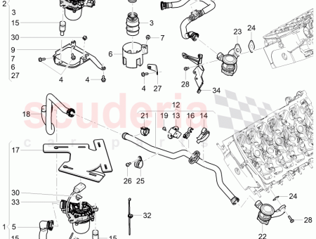 Photo of bracket Secondary air filter element…