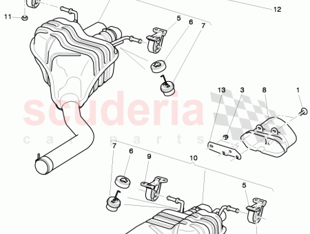 Photo of bracket Exhaust pipe tips D 01 10 2012…