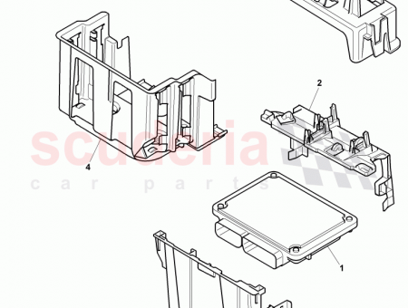 Photo of control module engine F 3W 8 052 847…