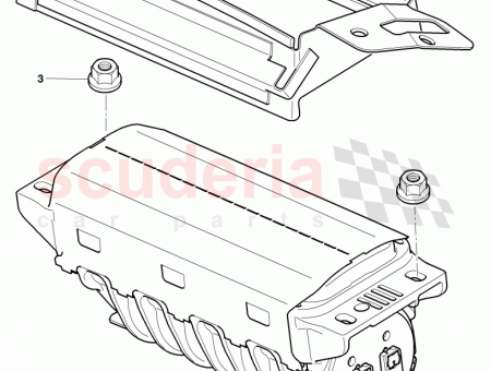 Photo of bracket for airbag…