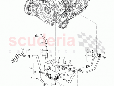 Photo of Gear oil cooler 4M0 317 021…