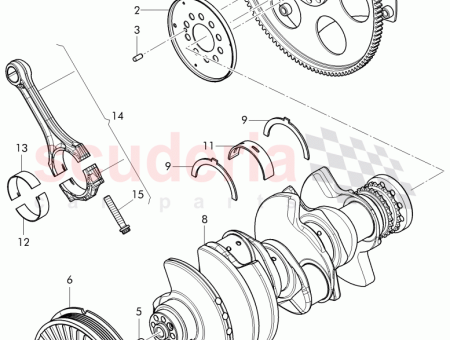 Photo of connecting rod bearing shell D 16 06 2014…