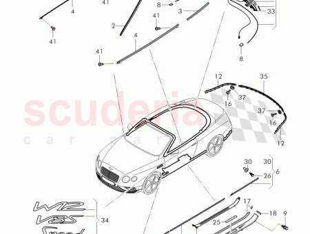 Photo of Moulding side panel frame 3W7 853 510…