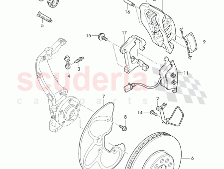 Photo of brake caliper D 14 11 2016 3W0 698…