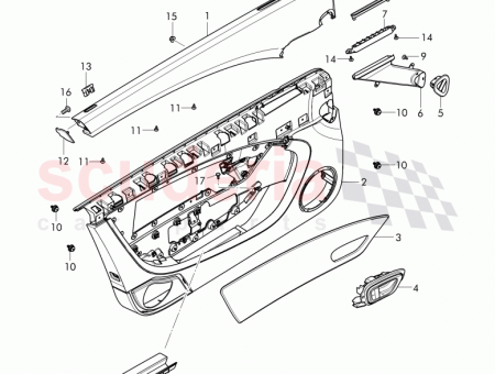 Photo of insert trim for door 3W3 867 014…