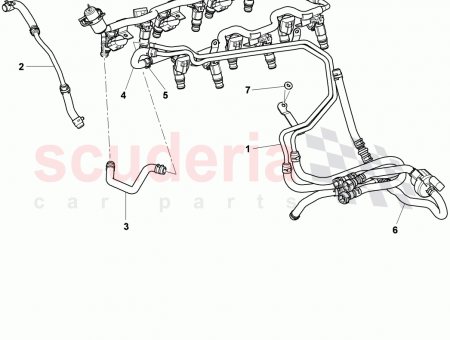 Photo of Fuel line with connecting line for activated carbon…