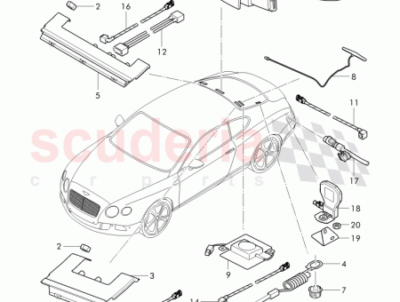 Photo of Connection cable for navigation unit 3W2 998…