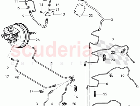 Photo of brake line master cylinder 3W2 614 721…