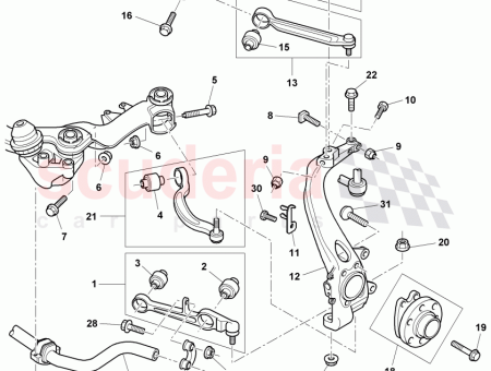 Photo of wheel bearing housing…