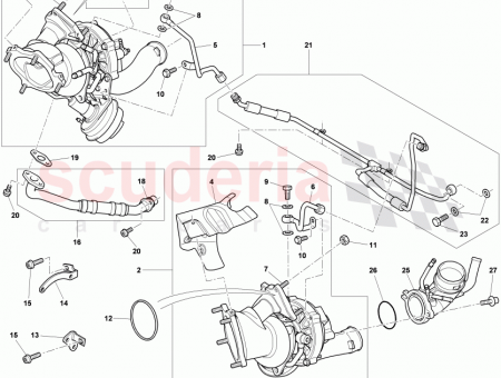 Photo of Exhaust gas turbocharger water cooled D 24 01…