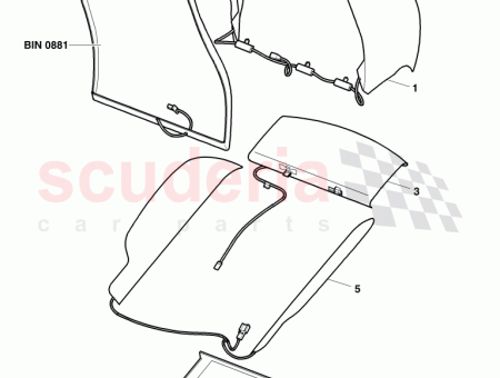 Photo of heater seat support F 3W 7 039 946…