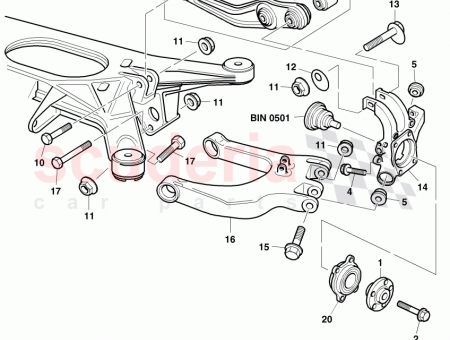 Photo of wheel hub F 3W 4 020 001 3W…