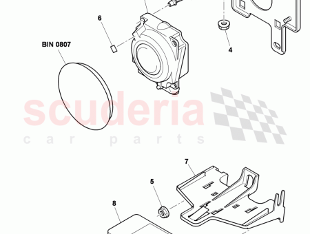 Photo of bracket for vehicle s electrical system control unit…