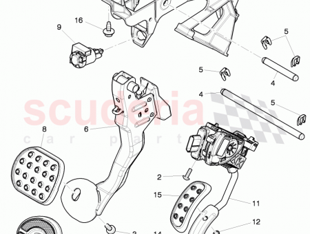 Photo of cap for foot brake pedal…