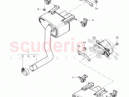 Photo of exhaust silencer rear 3W3 253 609…