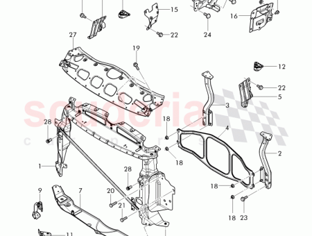 Photo of reinforcement plate for seat belt mounting 3W7 809…