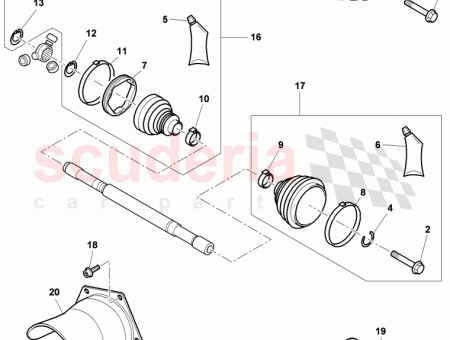 Photo of adapter joint boot only for drive shaft…