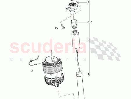 Photo of flat connector housing with contact locking mechanism…