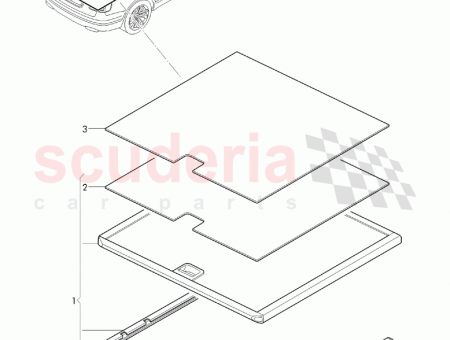 Photo of Load assist tray and trunk lining rubber JNV…