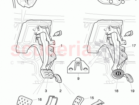 Photo of cap for foot brake pedal…