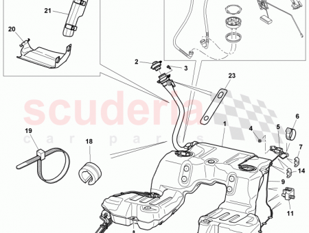 Photo of fuel supply line…