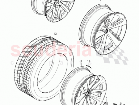 Photo of wheel bolt WHT 004 676…