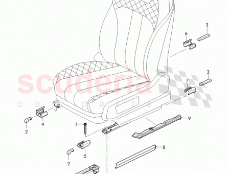 Photo of cap for seat 4M0 881 345…