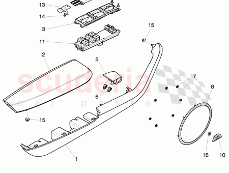 Photo of loudspeaker grille door…