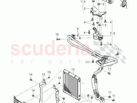 Photo of Gear oil cooler for front axle differential 36A…