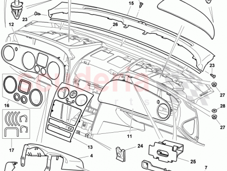 Photo of bracket for steering column…