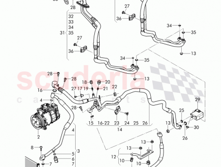 Photo of refrigerant line 3Y0 816 738…