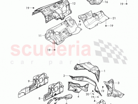 Photo of heat shield for tunnel 4M0 825 692…