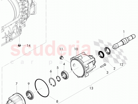 Photo of set of gaskets for final drive D 28…