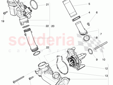 Photo of coolant adapter 079 121 147…