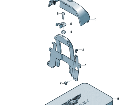 Photo of Retaining bracket ISOFIX fastening system 3SD 885 586…