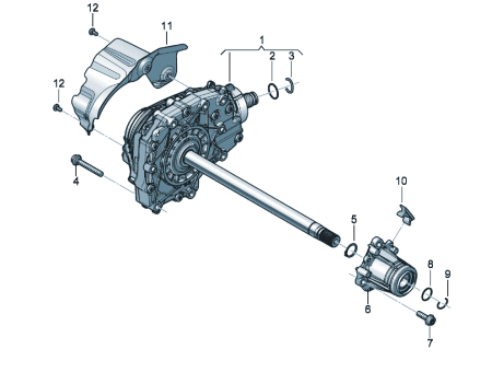 Photo of FRONT AXLE DIFFERENTIAL…