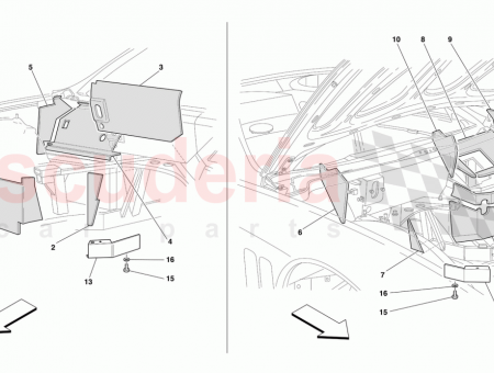 Photo of RH FIRE PROOF LOWER FRONT INSULATION…