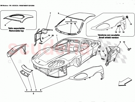 Photo of COMPLETE FRONT FENDER ASSEMBLY…